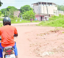 Quartier Kénia de Ziguinchor : Une route et son lot de supplices