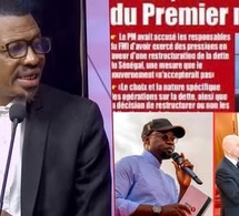 Sonko démenti par FMI sur la dette cachée Moussa Thiam démolit gravement son ignorance et ses menace