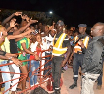 TOURNEE NATIONAL: Pape Diouf a l'assaut des Kaolackois avec la troupe " rirou tribunal". Regardez le big concert explosif