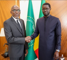Photos : Audience du Président de la République, Bassirou Diomaye Faye à Me Aly FALL, Bâtonnier de l’Ordre des avocats du Sénégal, ce mardi