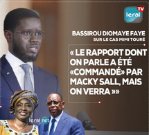 Bassirou Diomaye Faye sur le cas Mimi Touré : “ Ce rapport a été “commandé” par Macky Sall”