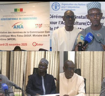 Aquaculture : Le ministère installe la nouvelle Commission consultative pour un mandat de trois ans