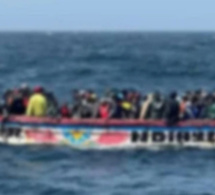 Tivaouane : Une pirogue de 96 migrants échoue sur la plage de Khondio