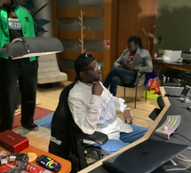 Dernier jour de studio avec Oumar Pène chez H24 à Paris.