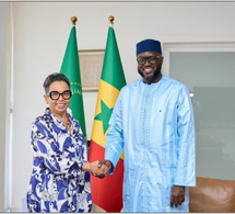 El Malick Ndiaye reçoit les Ambassadrices de Colombie et de Finlande