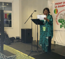 Discours magistral de la présidente du FRDS Fatou Mahine sur les enjeux démocratiques et la crise
