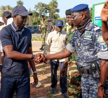 Photos / Casamance : le Président de la République, Bassirou Diomaye Faye, s’est rendu à Coubalan, département de Bignona, pour une visite consacrée au volet agricole