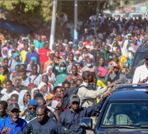Le Président Bassirou Diomaye Faye a procédé au lancement officiel du projet d’aménagement et de bitumage de la route Sandiniéry – Tanaff