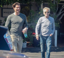 Scandale chez les stars / Un couple très discret : Calvin Klein, 81 ans, aperçu à Los Angeles avec son compagnon Kevin Baker, 35 ans