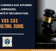 Le Conseil le plus sure et le jugement le plus droit confiez vos cas à CONSULTING SUARL