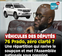 Véhicules des députés : L’Assemblée nationale sous pression, 76 Prado, zéro clarté ?