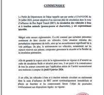 Circulation anarchique autour du BRT : Le Préfet durcit les sanctions