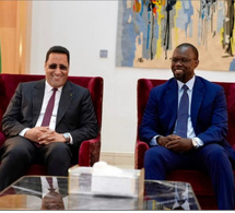 Coopération Sénégal–Mauritanie : Moctar Ould Djay accueilli par Ousmane Sonko