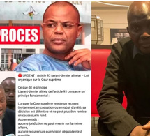 Ch Ahmed Tidiane Ba tacle Sonko et ses avocats sur la revision du proces vs Mame Mbaye Niang