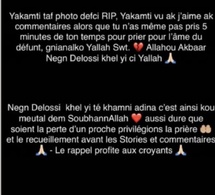 Décès de Halima Gadji : L’actrice Adja pour un gros coup de gueule, "yakamti nguen nite dé baguen..."