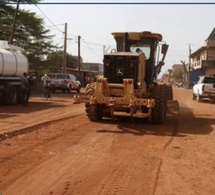 Kédougou : Une entreprise minière lance les travaux d'aménagement du tronçon reliant à la brigade régionale des sapeurs-pompiers