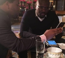 Moustapha Dieng Sen Art Vision  et le Dg DMédia Bougane Gueye Dany à Paris …