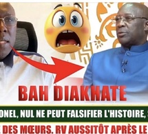 🔴 [ EN DIRECT ] BAH DIAKHATÉ :Colonel kebe nul ne peut falsifier l'histoire surtout celle des mœurs