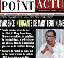 Le Point Actu corrige : Le Pr Mary Teuw Niane bien présent à l’AG de la Coalition
