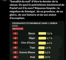 Après la Cedeao, l'Uemoa : Dr. Yoro Dia dit non à la "banalité du mal" d'être le dernier de la classe