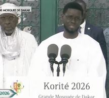 Prière de Korité : L’invite du Pr. Diomaye aux Sénégalais