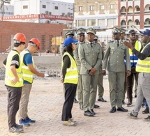 JOJ Dakar 2026 : le Directeur général des Douanes s'enquiert de l'état d'avancement au stade Iba Mar Diop