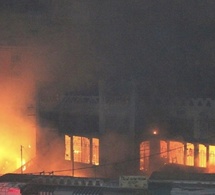 Nouvel incendie au marché Sandaga