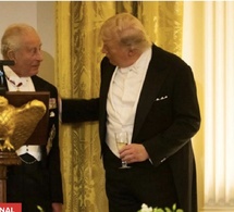 Sans nous, vous parleriez français" : Charles III raille Trump au dîner d'État de la Maison Blanche