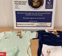 Mondial-2026: les douaniers français saisissent près de 2.300 maillots contrefaits