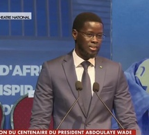 Rien ne naît dans la précipitation » : Comment Diomaye Faye a profité des 100 ans de Wade pour recadrer la classe politique
