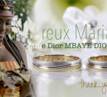 Carnet blanc: La chanteuse Dior Mbaye s’est mariée !