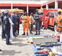 Visite du Ministre de l’Intérieur à la Brigade nationale des Sapeurs-pompiers : un hommage appuyé au courage des soldats du feu