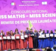 Concours Miss Maths-Miss Sciences : Khadijatou Ka de Thiès et Sokhna Mame bousso Guèye de Dakar couronnés
