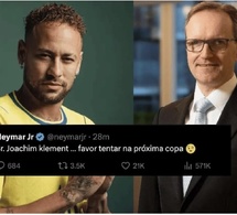 Coupe du monde 2026: "Encore raté", Neymar s'en prend à un économiste allemand qui avait prédit l'élimination du Brésil