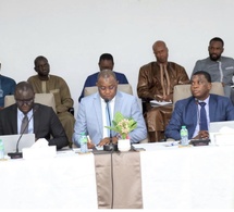 Climat social : Mamadou Lamine Diante a rencontré le Front syndical pour la défense du travail