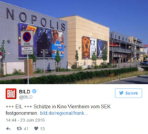 Urgent : Fusillade dans un cinéma en Allemagne