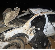Kébémer : un accident fait deux morts et trois blessés