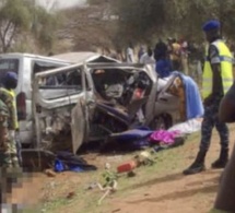 Louga : Une collision mortelle entre un « Cheikhou Chérifou » et un bus fait 4 morts et plusieurs blessés