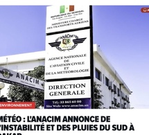 Météo : L'ANACIM annonce de l'instabilité et des pluies du Sud à Dakar