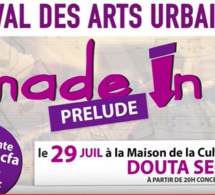 Association WALYANNE présente le Festival des Arts Urbains Made In à Douta Seck le 29 Juillet.