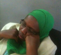 Fatou Sy du journal "Enquête" terrassée Fatou Sy du journal "Enquête" terrassée