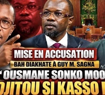 🔴MISE EN ACCUSATION, BAH DIAKHATÉ A GUY M. SAGNA : BO MAYTOUWOUL SONKO MOOY DJITOU KASO