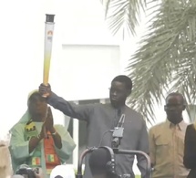 JOJ 2026 : La flamme olympique est arrivé à Dakar !