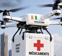 Côte d’Ivoire : Bientôt des drones pour distribuer des médicaments aux hôpitaux des zones difficiles d'accès