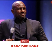 Banc des Lions : les premiers mots de Patrick Vieira