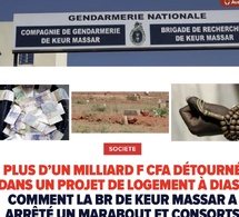 Plus d’un milliard F CFA détourné dans un projet de logement à Diass : comment la BR de Keur Massar a arrêté un marabout et consorts