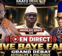 🔴 [ EN DIRECT ] LIVE BAYE FALL INVITÉS : ABDOULAYE NDIEYE APR MODOU BARA DOLI TOUBA GRAND DÉBAT