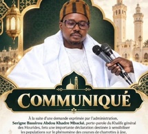 Déclaration de Cheikh Bassirou Mbacke sur le phénomène des courses de charrettes...