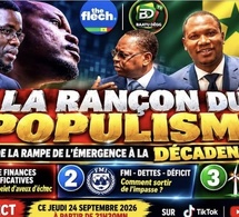 🔴 [ EN DIRECT ] BAH DIAKHATÉ LA RANÇON DU POPULISME DE LA RAMPE DE L’ÉMERGENCE À LA DÉCADENCE