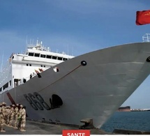 DIRPA-Dakar : le navire-hôpital de la Marine chinoise « JI XIANG FANG ZHOU » en escale pour des consultations médicales gratuites